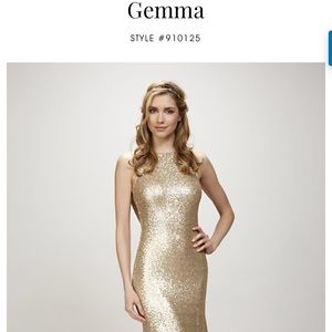 Theia, Gemma, bridesmaids dress